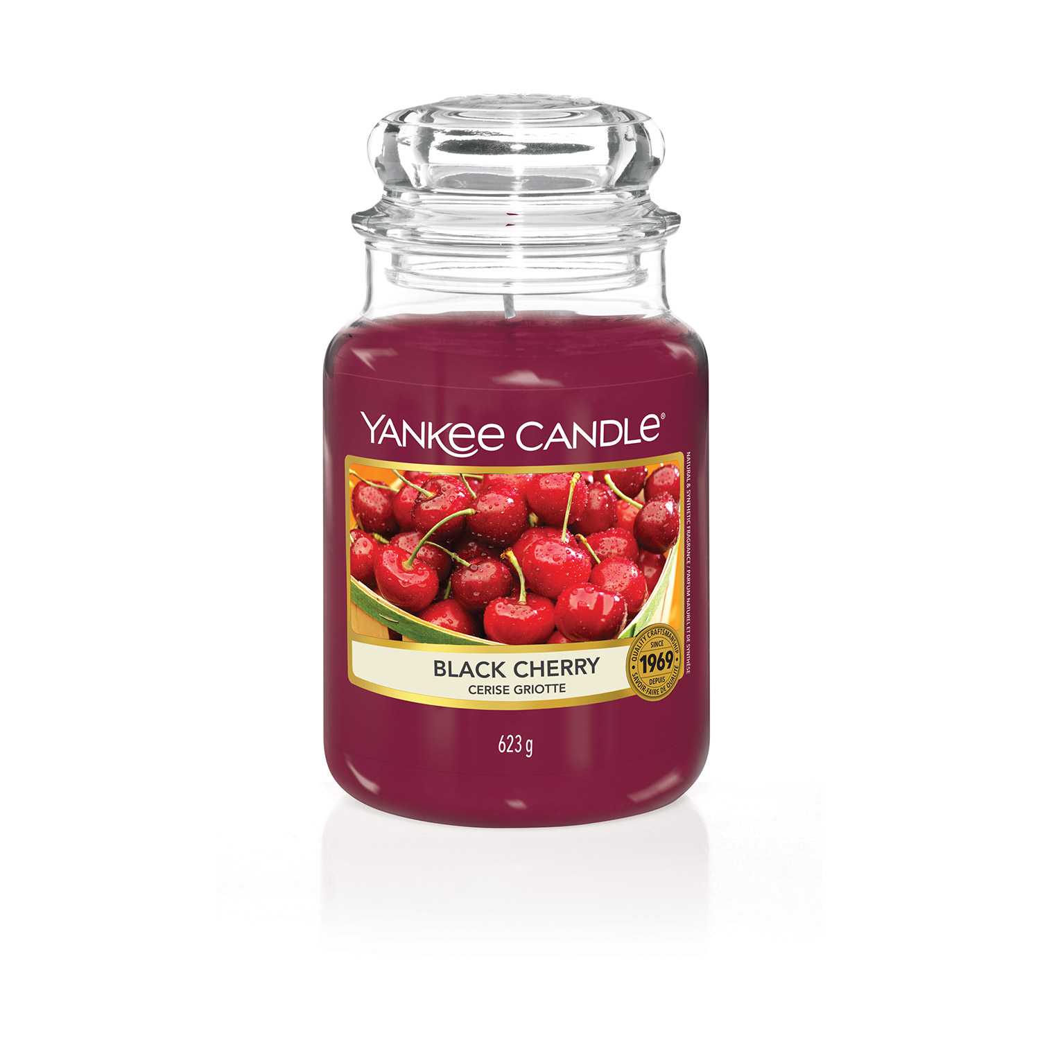Yankee Candle Black Cherry Large Jar Home Store + More