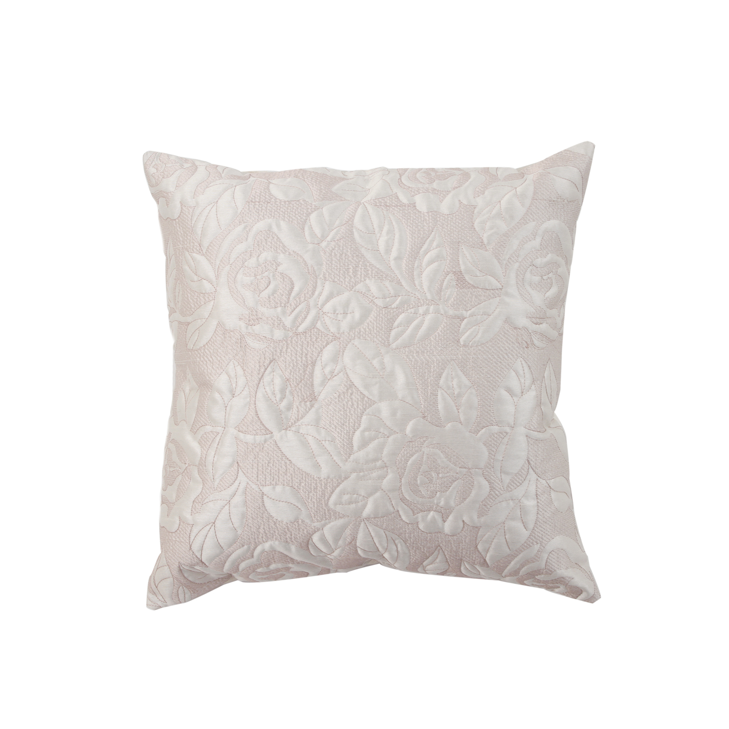 Quilted Rose Cream & Gold Cushion - Home Store + More