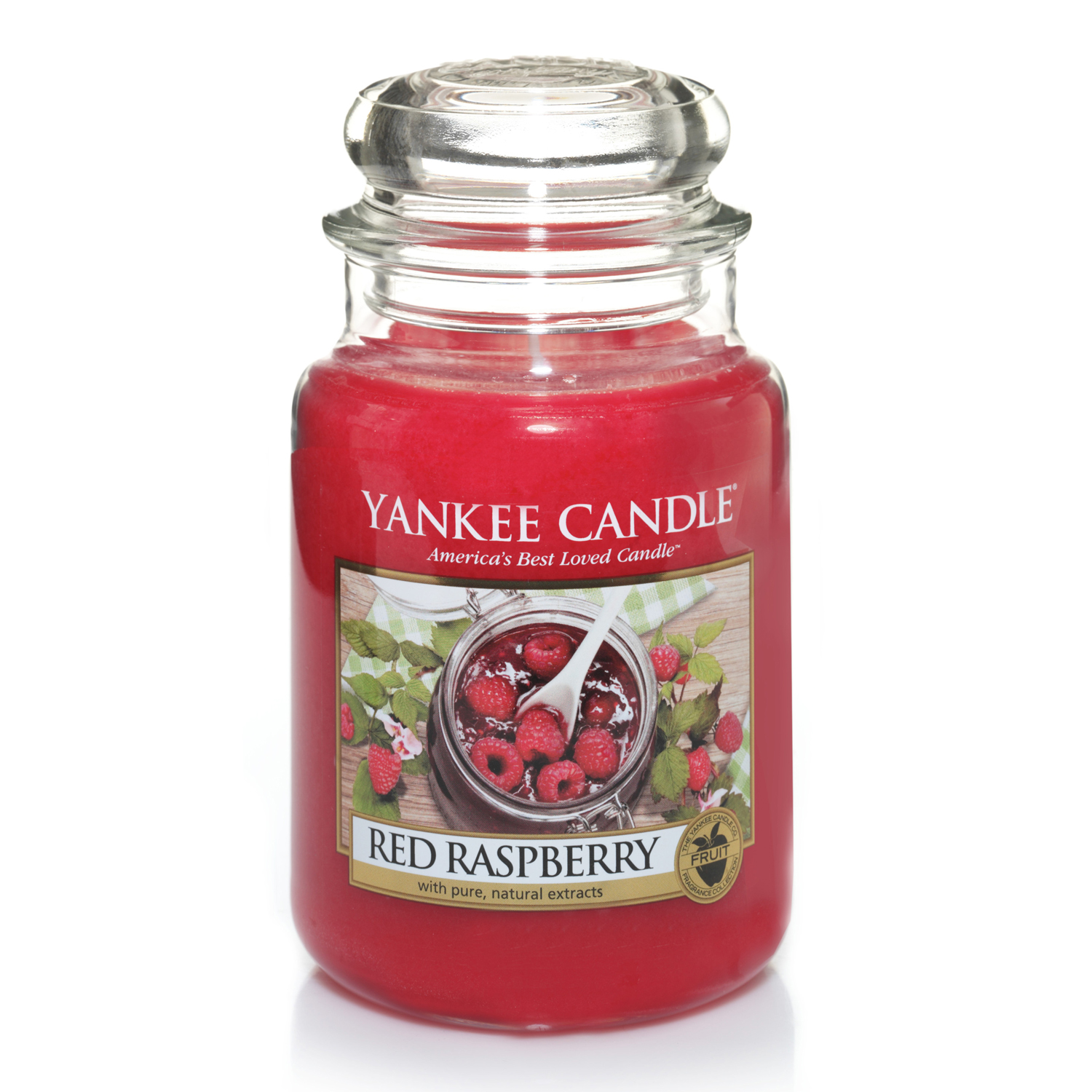 Yankee Candle Red Raspberry Large Jar Home Store + More
