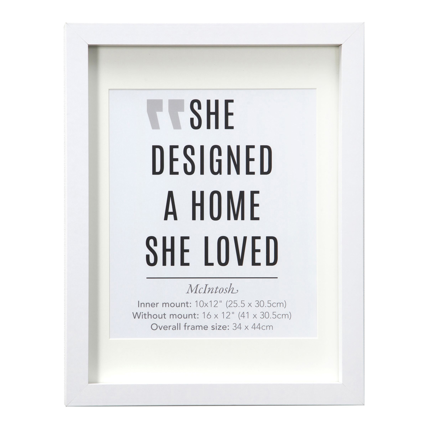 10x12 Mcintosh White Photo Frame 12x16 W Out Mount Home More Images 10x12 Mcintosh White Photo Frame 12x16 W Out Mount