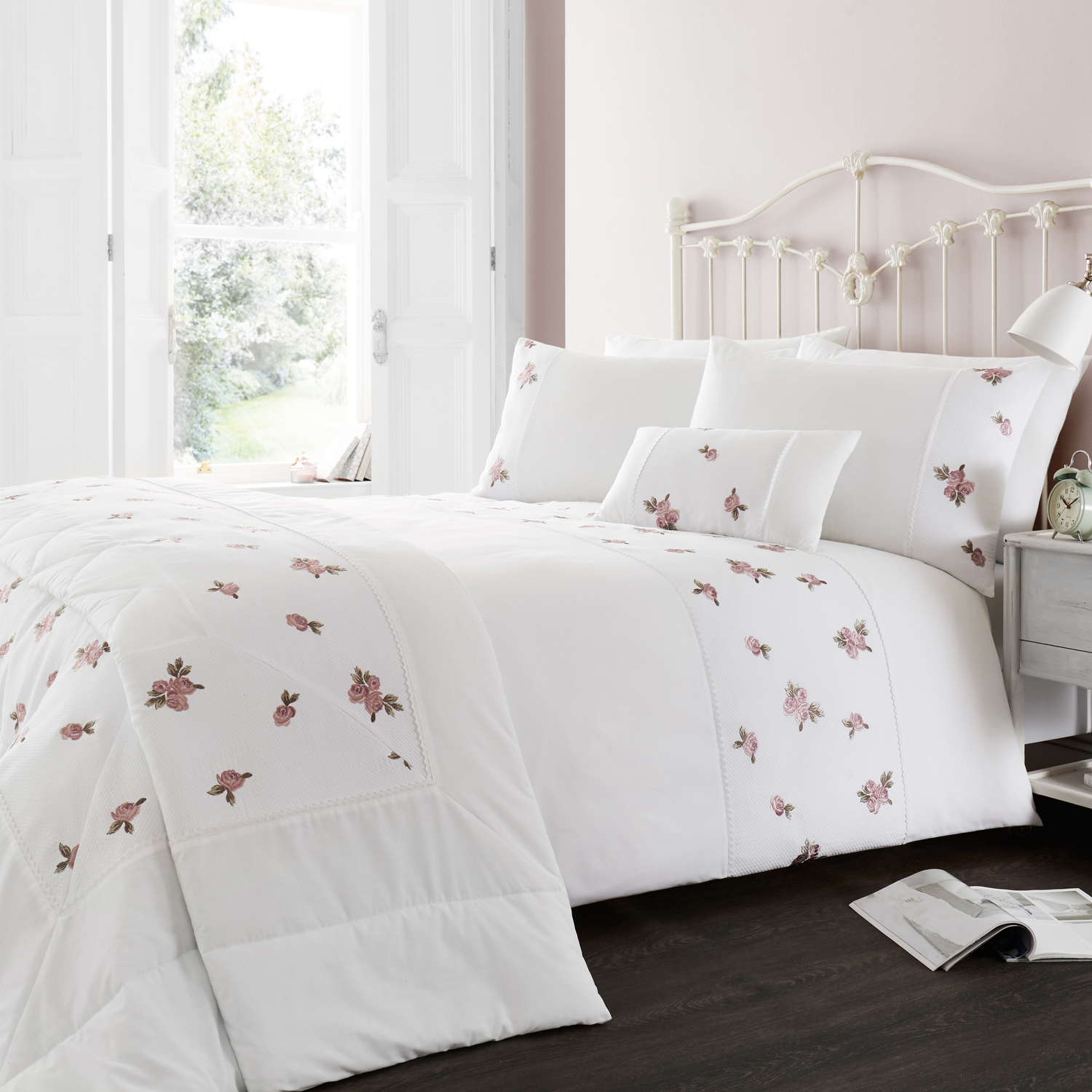 Mary Rose Duvet Cover Home More Super King Duvet Cover Mary Rose Blush Tap To Expand
