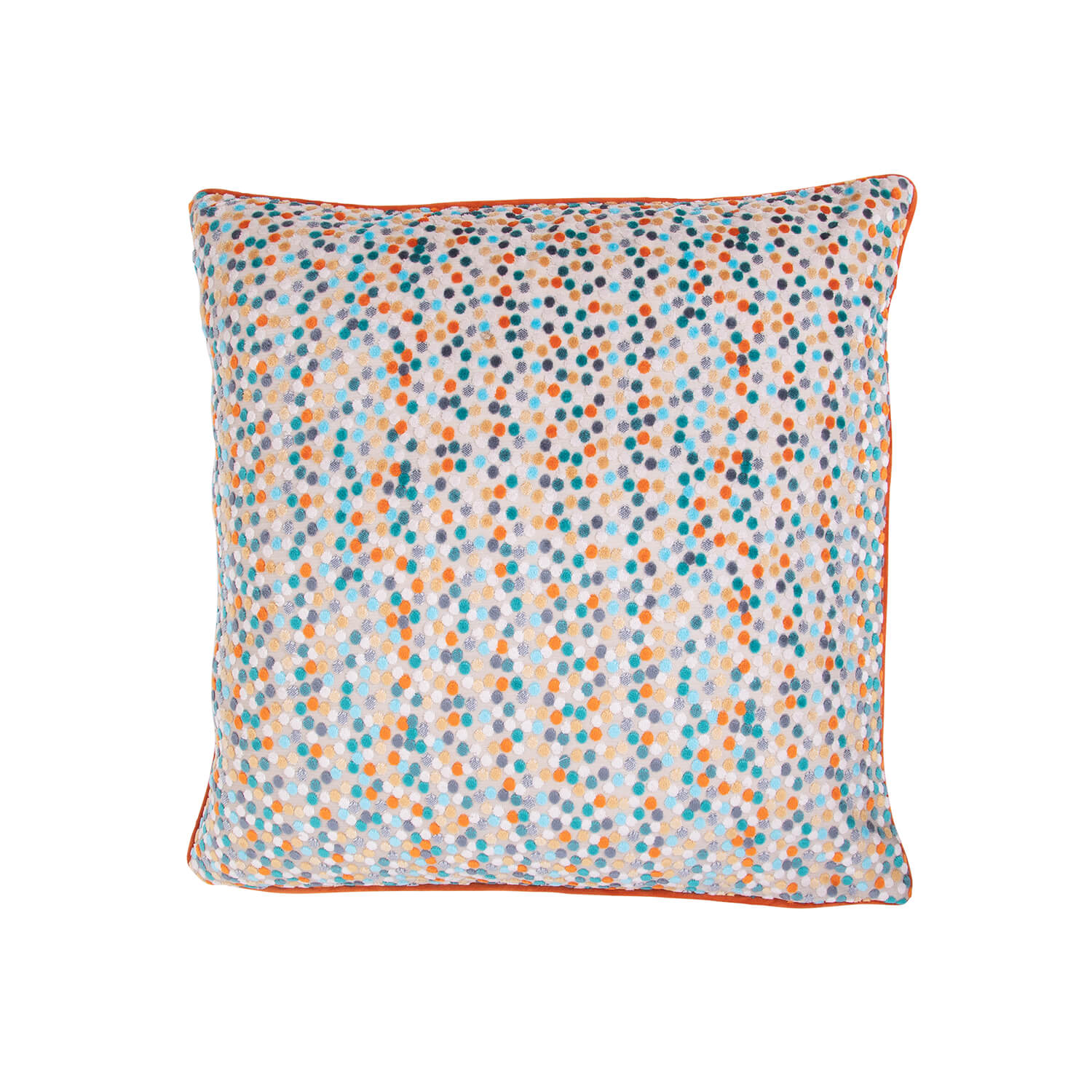 Sophie Spot Cushion 45 x 45cm Orange Home Store + More