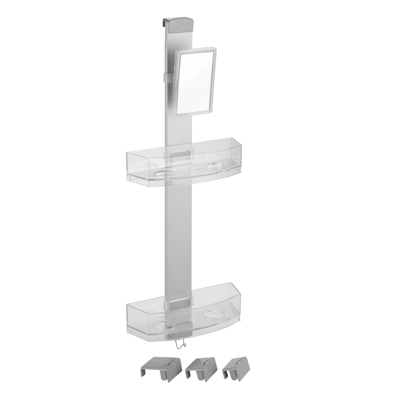 Wenko Shower Caddy Premium with AntiFog Mirror Home Store + More