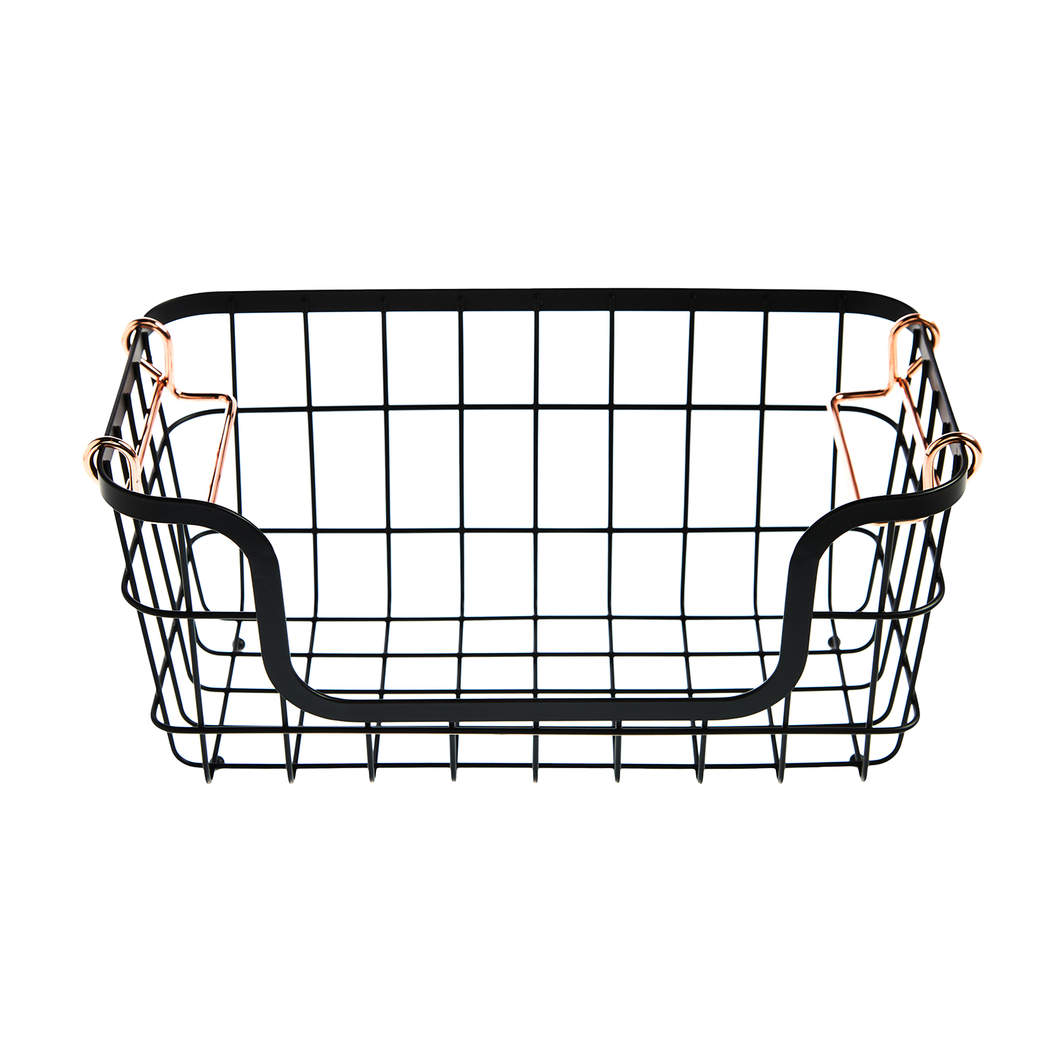 Stacking Basket Black Home Store + More
