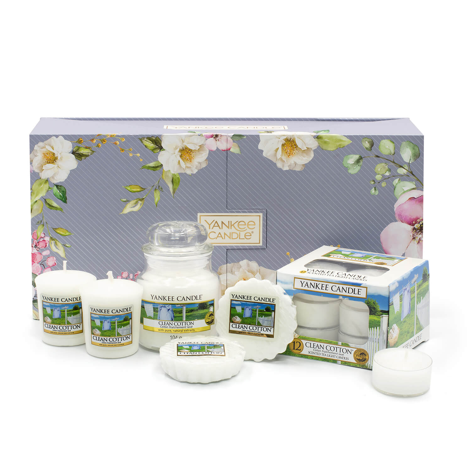 Yankee Clean Cotton Fragrance Gift Set Home Store + More