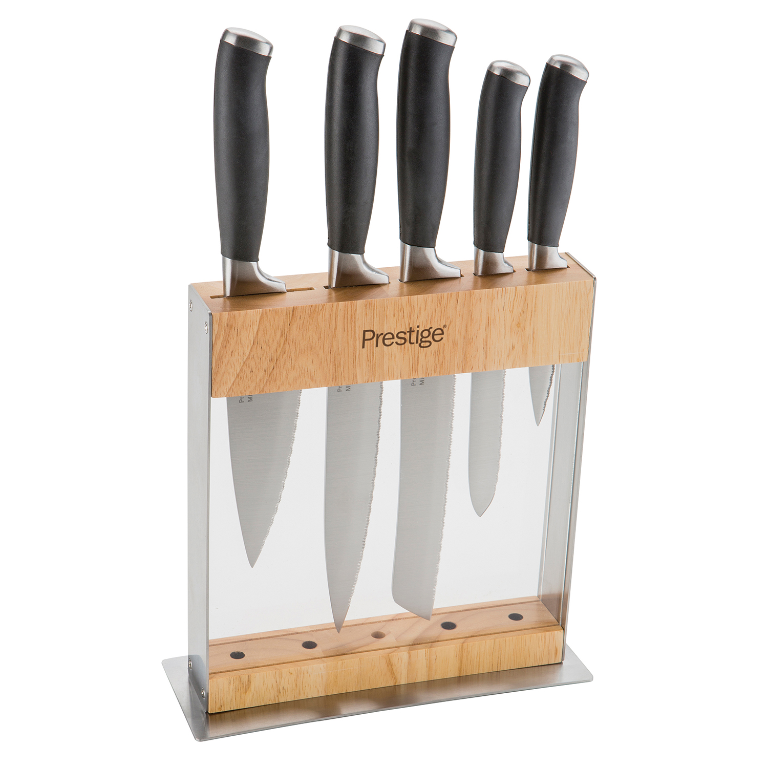 Prestige 5 Piece Knife Block Set Home Store + More