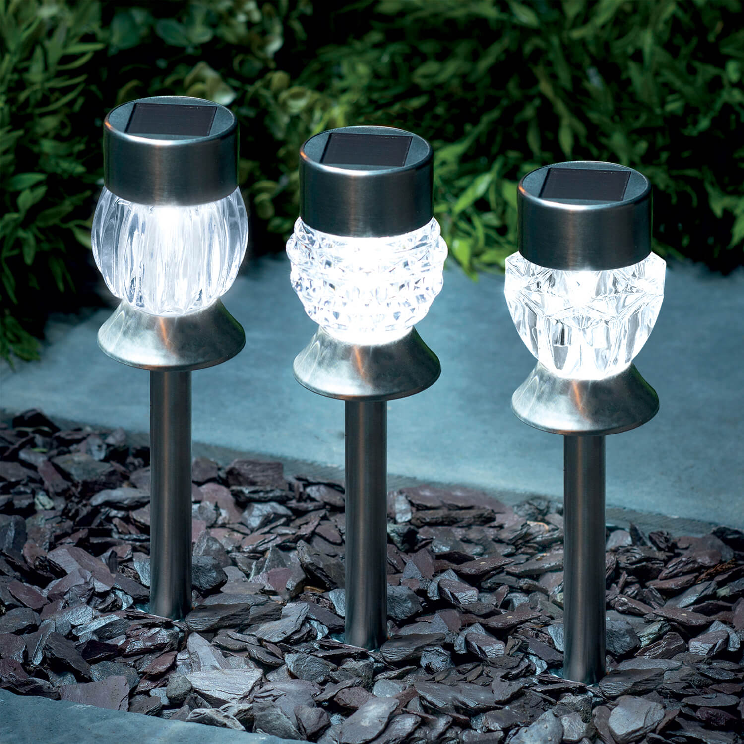 Low Gas Prices >> Crystal Acrylic S/S Solar Stake Light - Home Store + More Low Gas Prices >> Crystal Acrylic S/S Solar Stake Light - Home Store + More