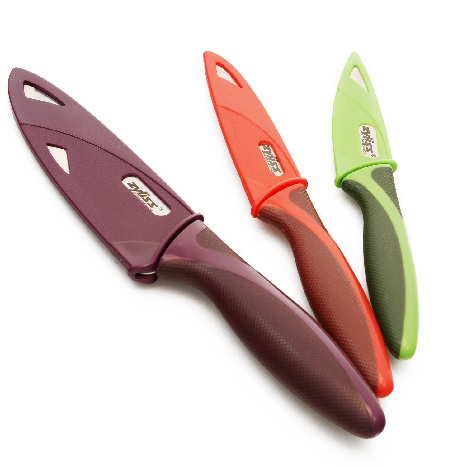 Zyliss Multicoloured Knife Set & Covers Home Store + More
