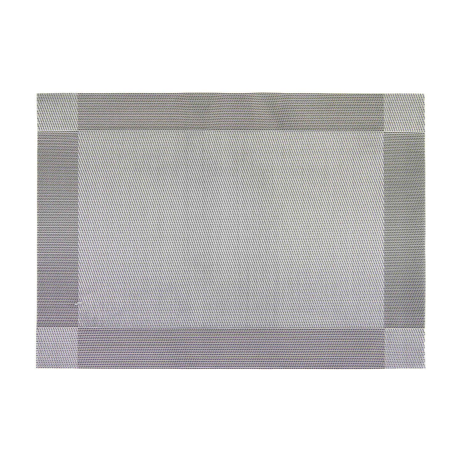 Netted Oxford Silver Placemat Home Store + More