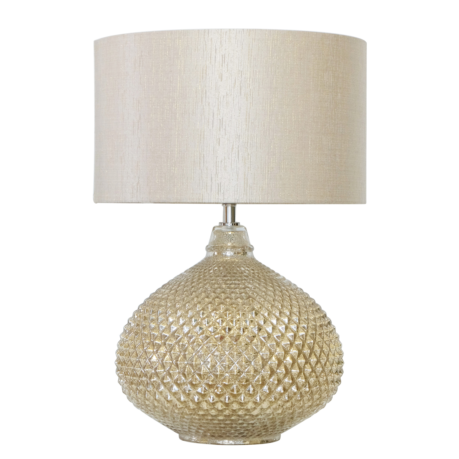 Champagne Mercury Glass Table Lamp Home More Images Champagne Mercury Glass Table Lamp