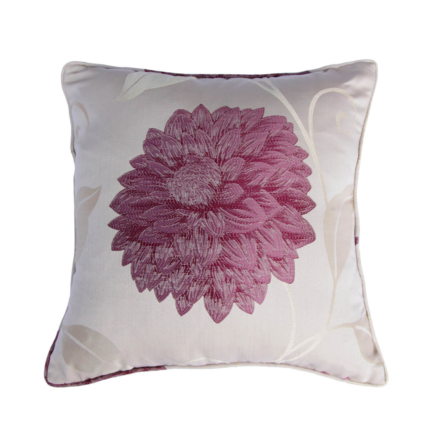 Floral Burst Purple Cushion 45cm x 45cm Home Store + More