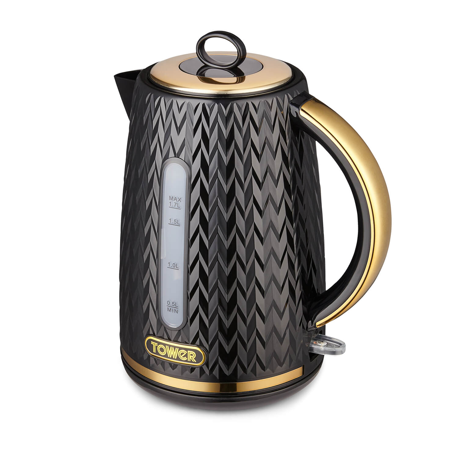 Tower Empire Black Kettle 1.7L Home Store + More