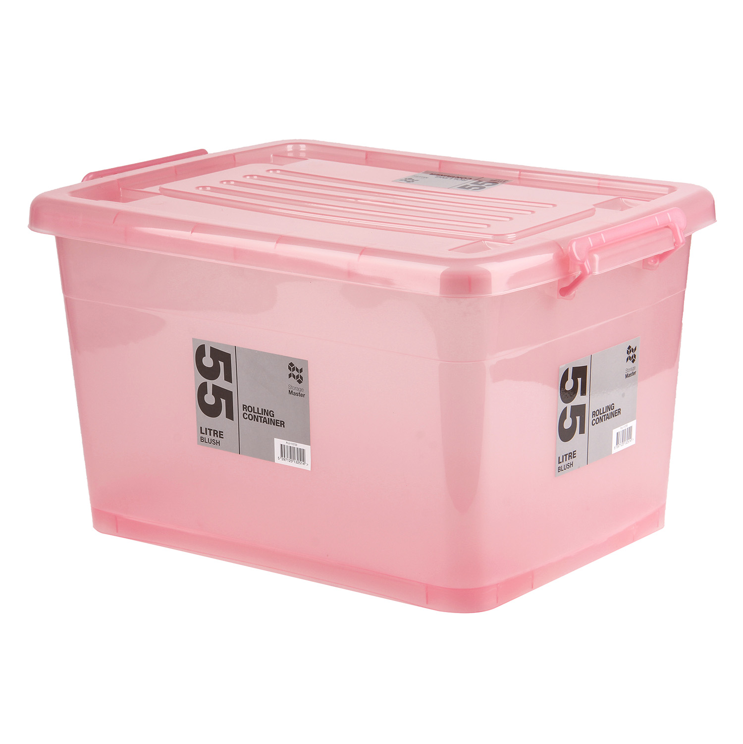 Rolling Storage Container 55L Blush Home Store + More
