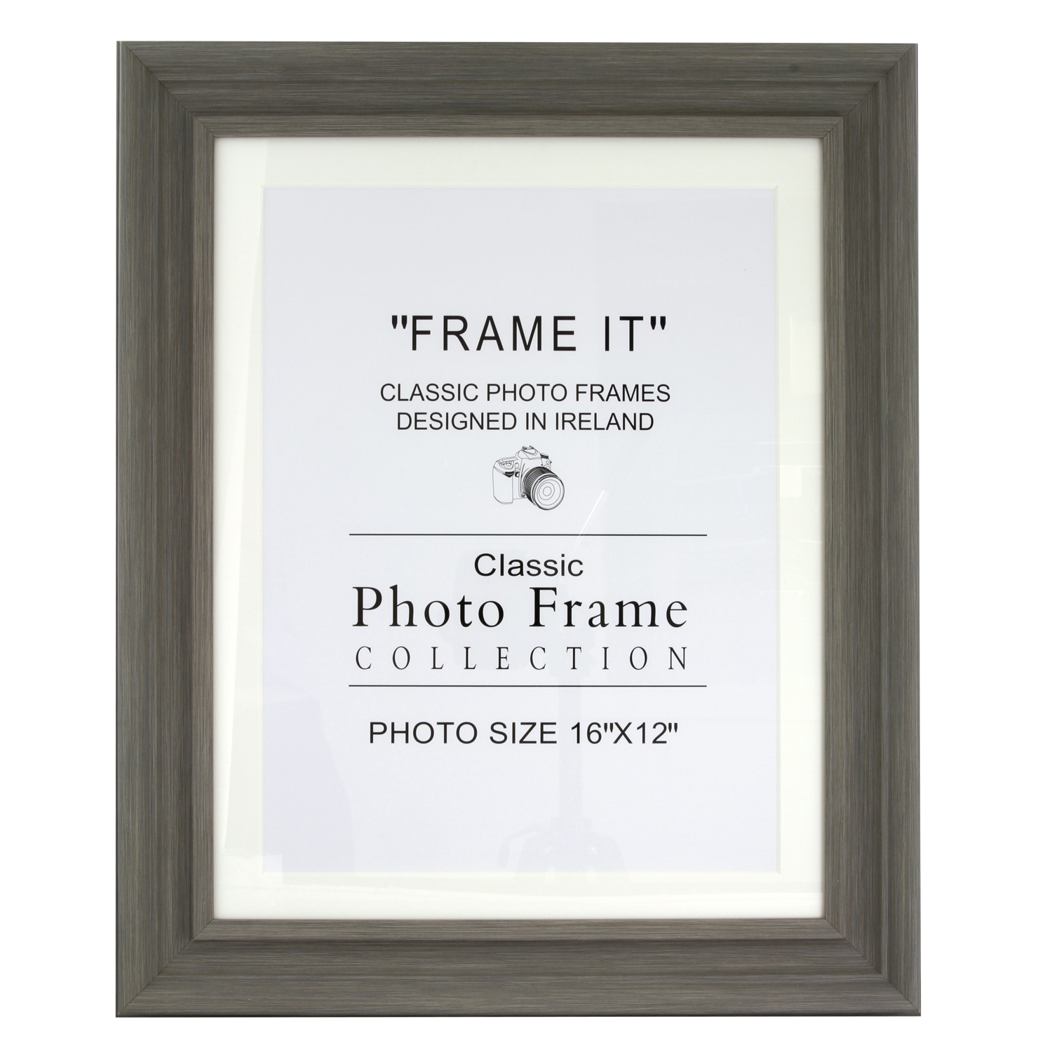 slate grey photo frame