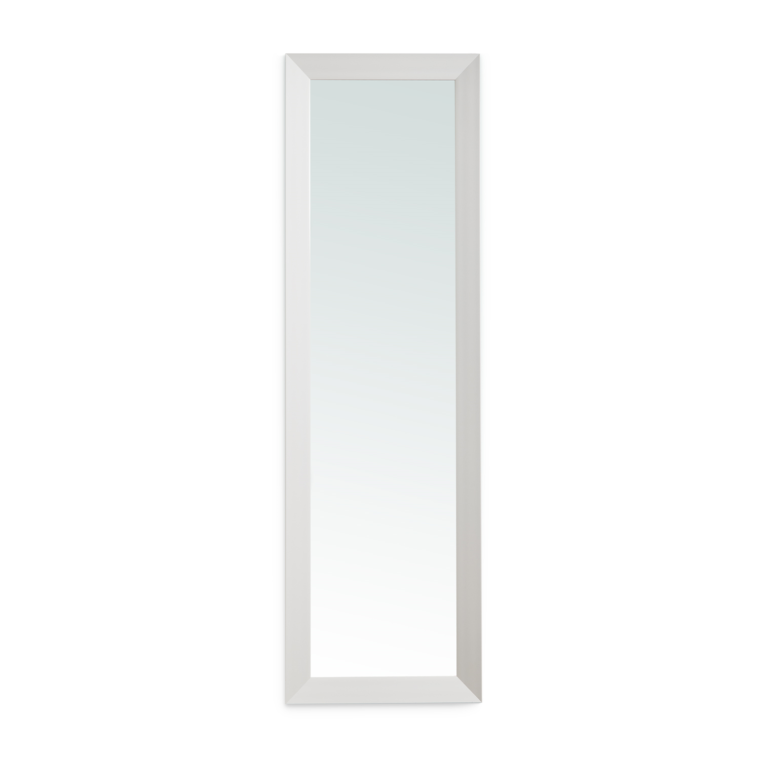 Over The Door Mirror White 30cm X 120cm Home Store More