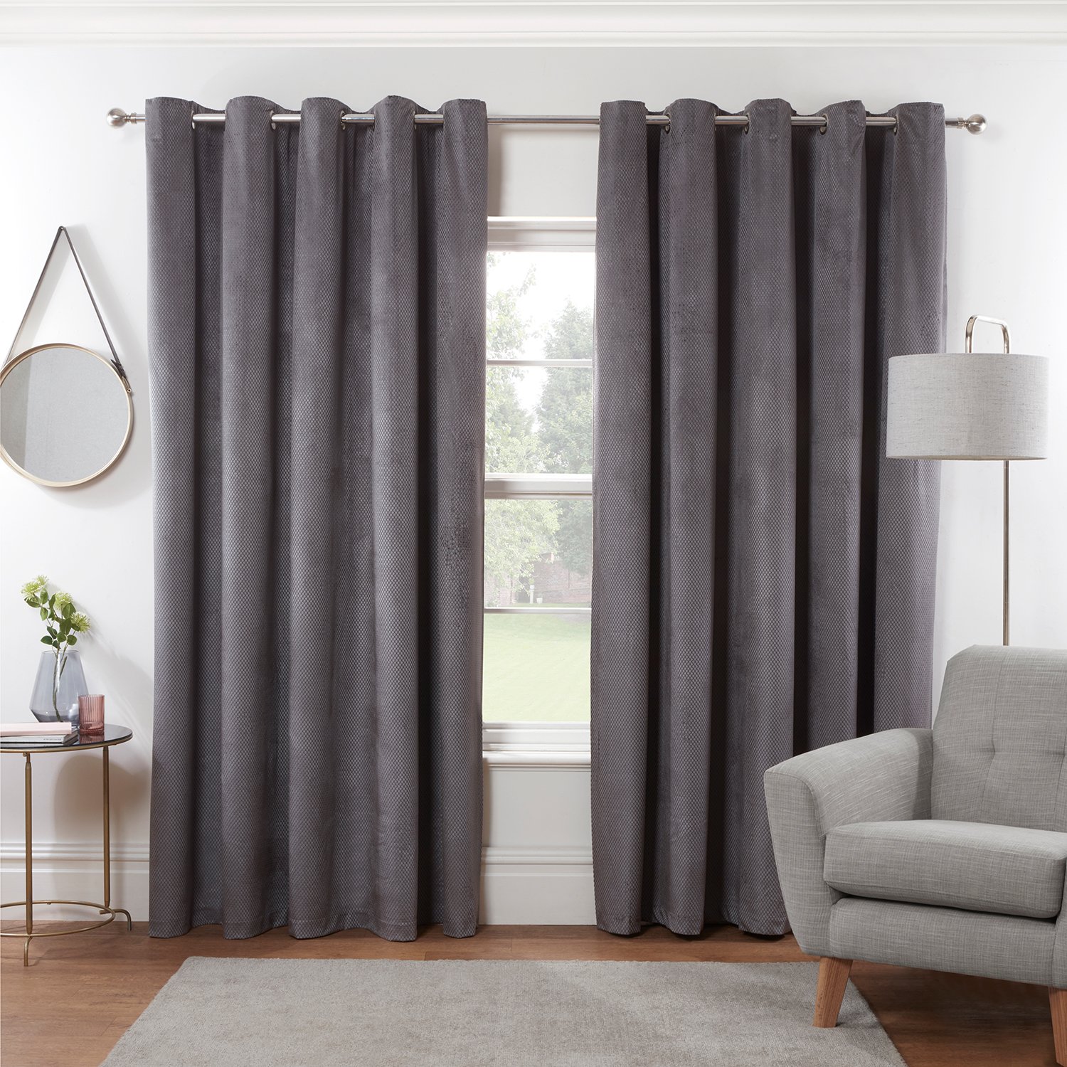 Nicole Day Diamond Curtains - Home Store + More