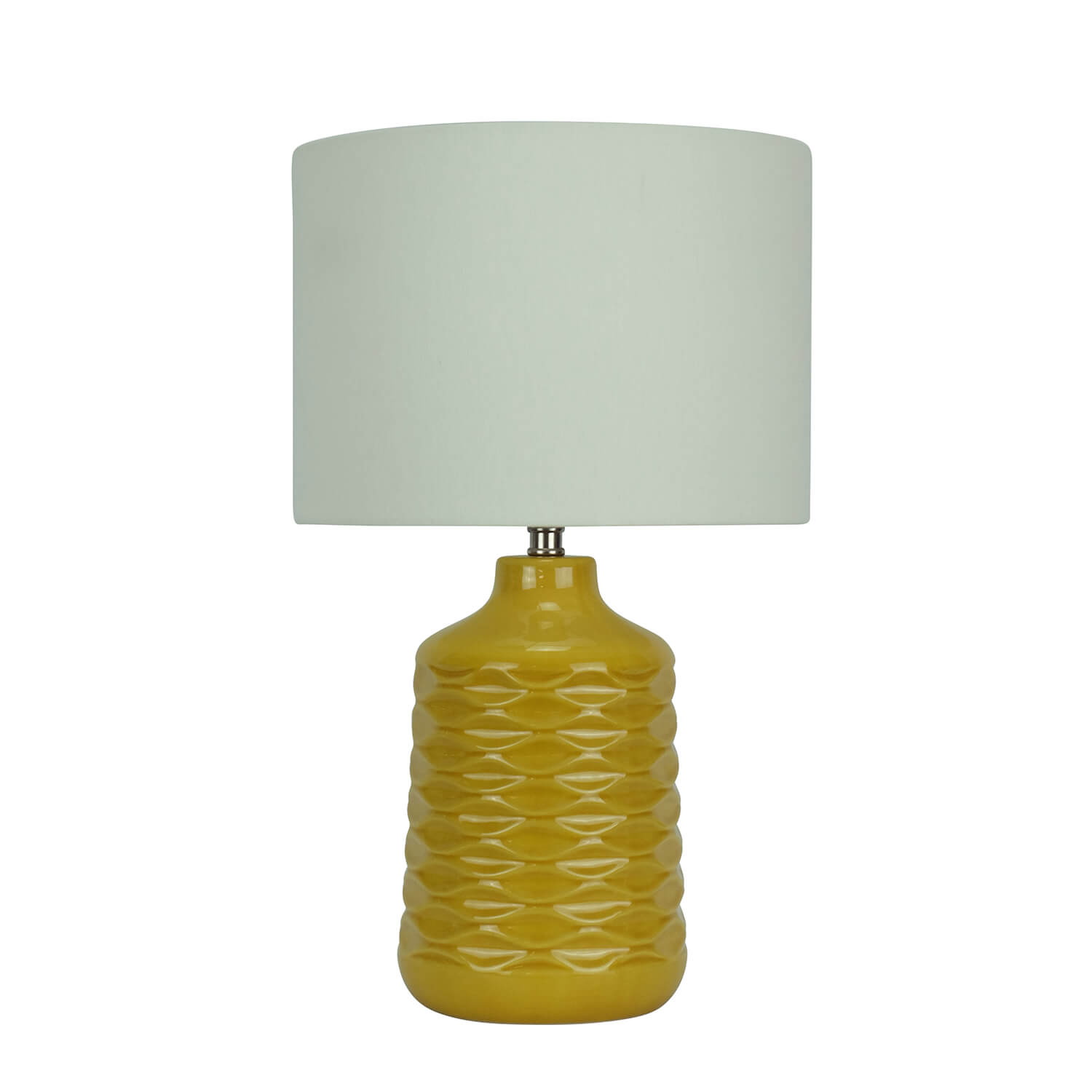 mustard coloured lamps