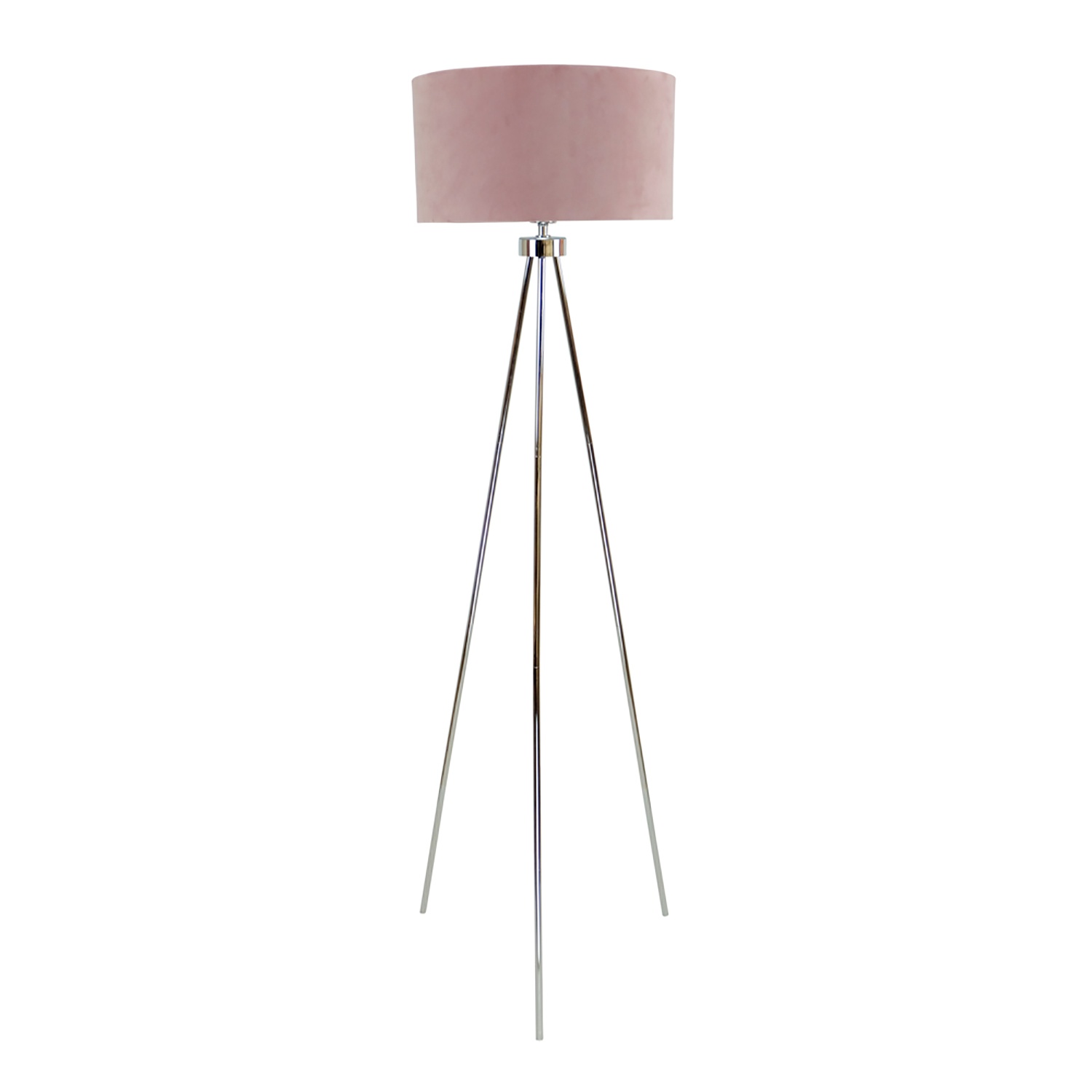 blush pink tripod floor lamp