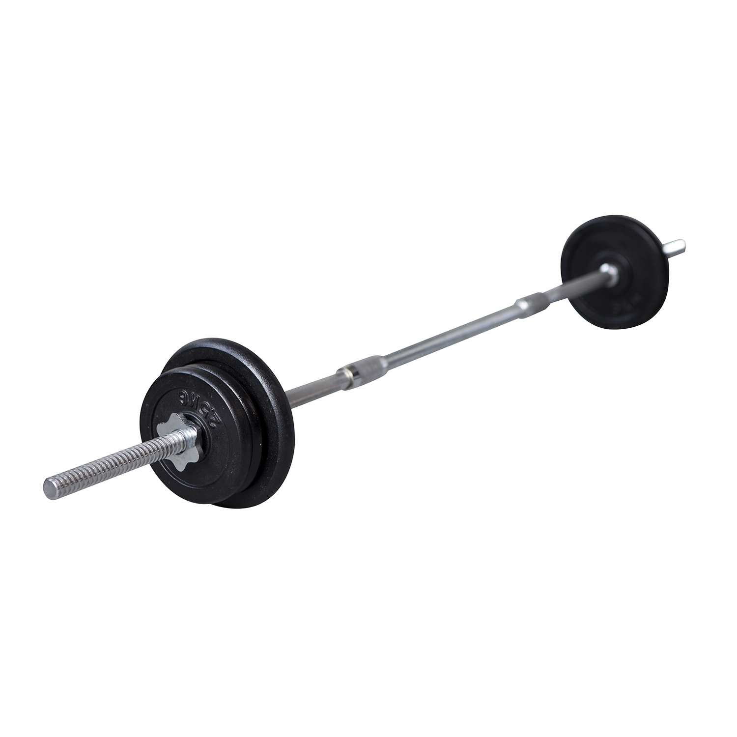 Bodygo Cast Iron Barbell Set 25kg Home Store + More