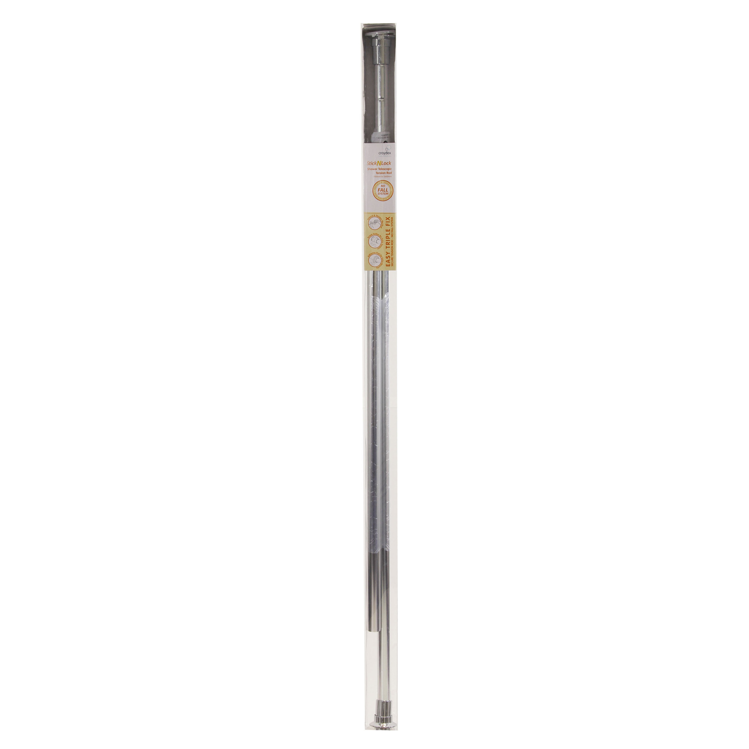 Sticknlock Shower Telescopic Tension Rod Home Store More