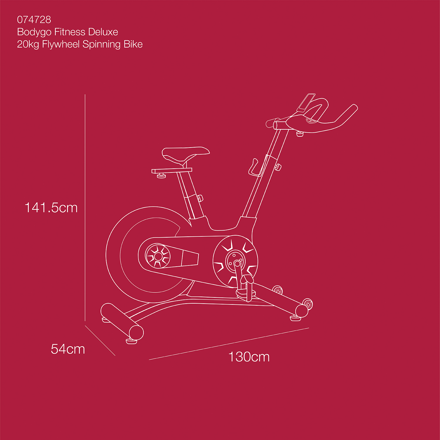 bodygo spinning bike