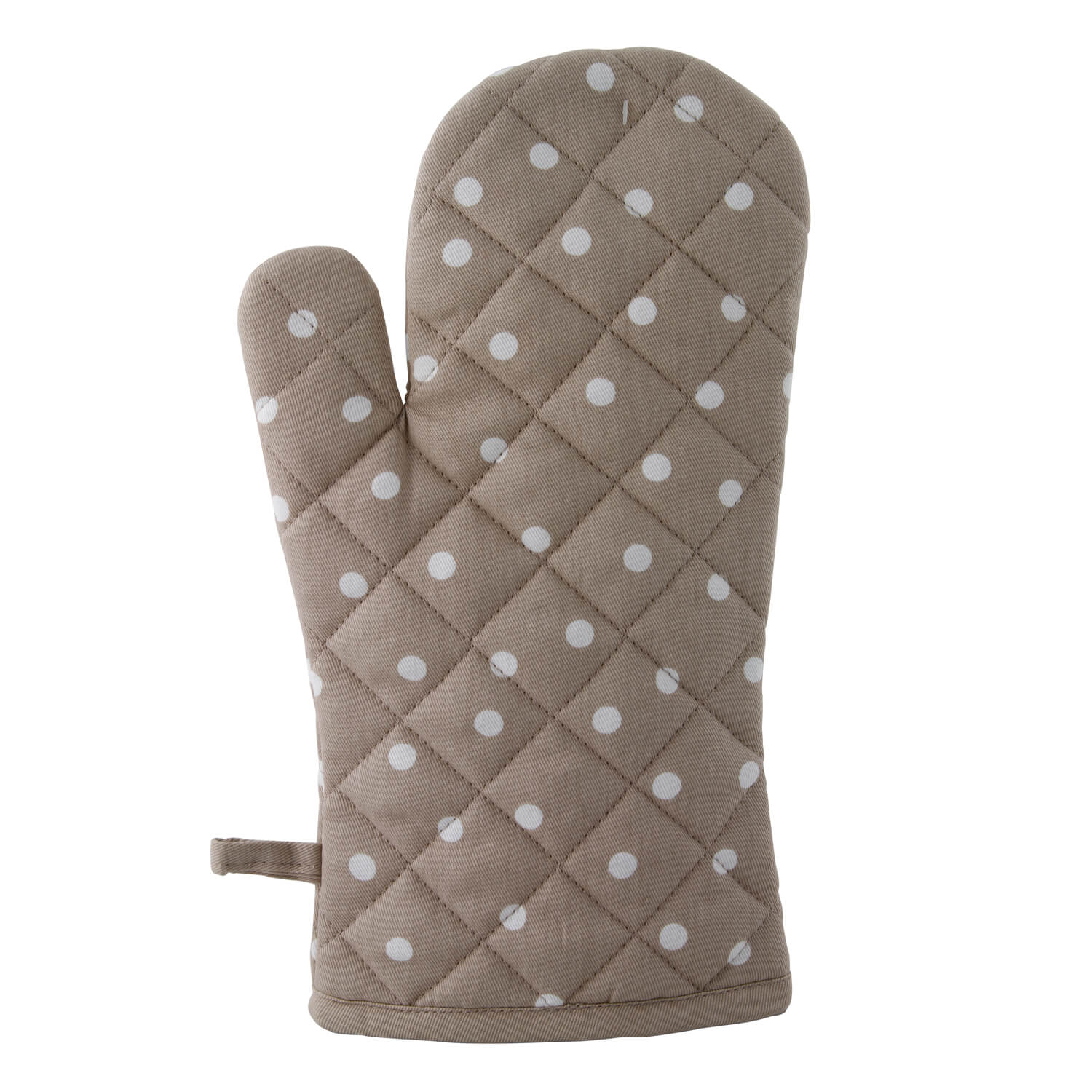 Polka Dot Natural Single Oven Glove Home Store + More
